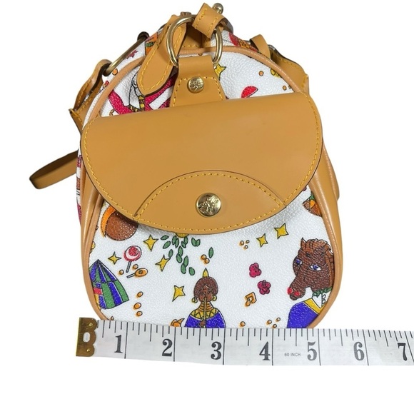 Piero Guidi Archived Magic Circus Top Handle Crossbody Satchel - Picture 12 of 15